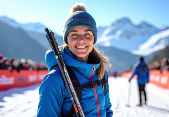 Océane Michelon : parcours, exploits et médailles dans l'univers du biathlon