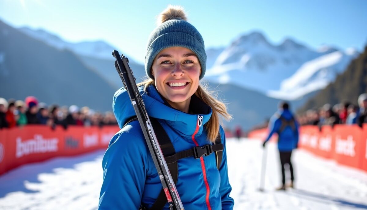 Océane Michelon : parcours, exploits et médailles dans l'univers du biathlon